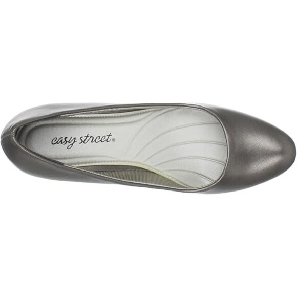 Easy Street Fabulous Pumps - Pewter - Picture 3 of 4